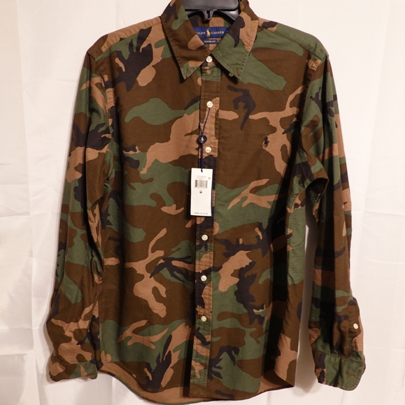 Polo Ralph Lauren Other - 🆕POLO RALPH LAUREN CLASSIC FIT CAMO SHIRT